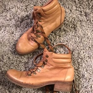 Gentle Souls Brooklyn leather booties